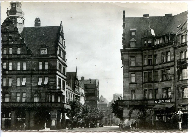 CP 57 MOSELLE - Metz - Chamber of Arts and Crafts and Gambetta Street