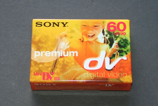 Lot De 10 Cassettes MiniDV Sony Premium – 60 Min SP / 90 Min LP