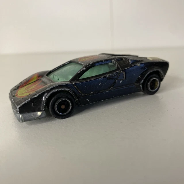 346) Majorette - Lamborghini n° 237 - Majorette Vintage 1/56 - made in 346) Majorette - Lamborghini n° 237 - Majorette Vintage 1/56 - made in