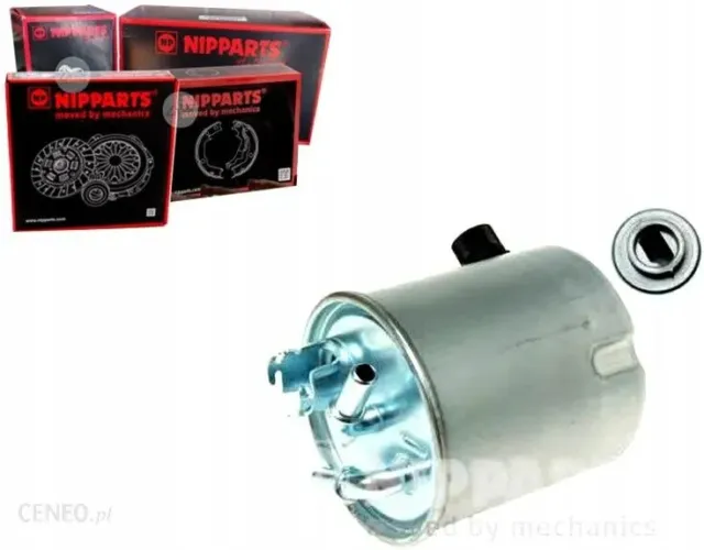 NIPPARTS Fuel Filter fits NISSAN QASHQAI J10 1.5D 06 to 13 K9K430