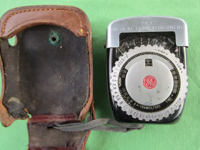 Posemètre GENERAL ELECTRIC Exposure Meter Type PR-1 For film or plates U.S.A.