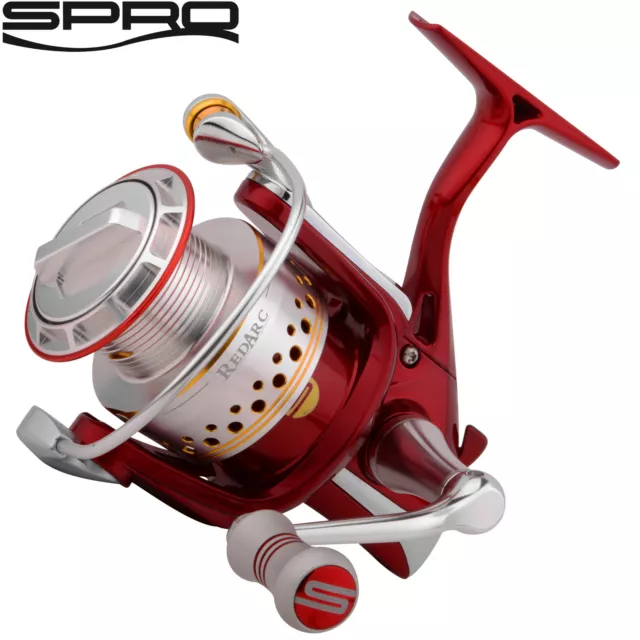 Spro Red Arc 1000 - Angelrolle mit Frontbremse, Spinnrolle für Barsch & Forelle