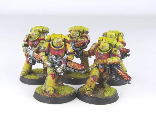 (6211) Primaris Infernus Squad Imperial Fists Adeptus Astartes 40k 30k Warhammer