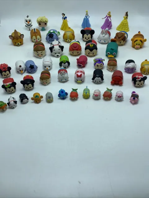 Assorted Lot Disney TSUM TSUM Mini Vinyl Toy Figures Mickey Minnie Mouse + More