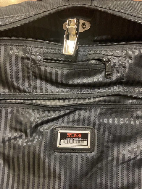 TUMI ALPHA Bi Fold Garment Bag Business Carry On Ballistic Nylon Luggage 228d3 2