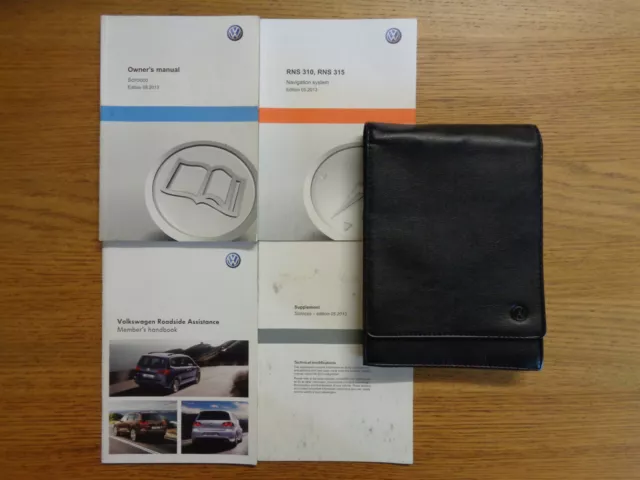 Volkswagen Scirocco Owners Handbook/Manual and Pack 08-14