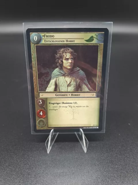 Herr der Ringe Frodo Sammelkartenspiel P121 Foil Deutsch Near Mint-Mint  PSA