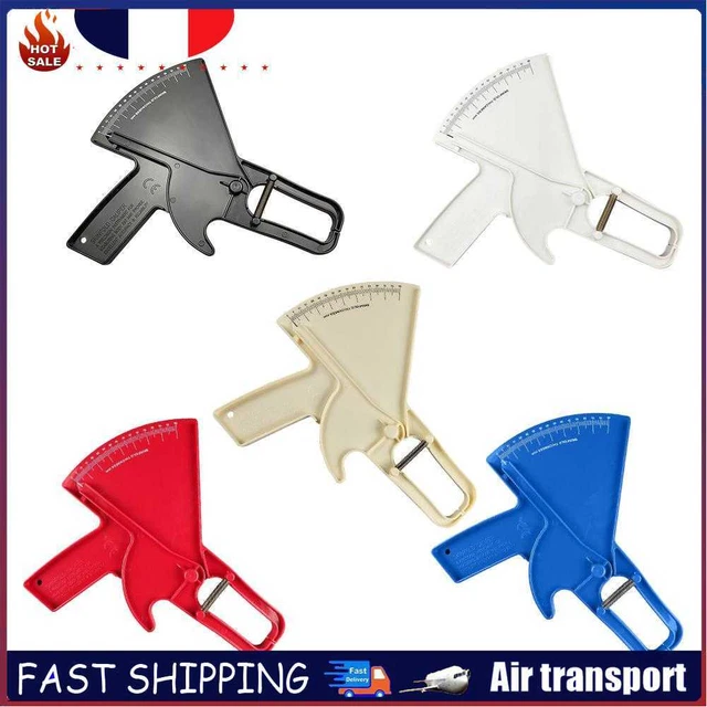 0-80mm Body Fat Caliper Keep Fit Slim Guide Skinfold Measure Meter Tester