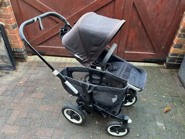 bugaboo donkey 2 duo, Including Carrycot And Spares