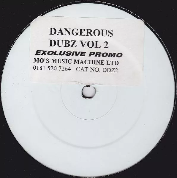 Dangerous Dubz - Dangerous Dubz Vol 2 (12", S/Sided, Promo, W/Lbl, Sti)