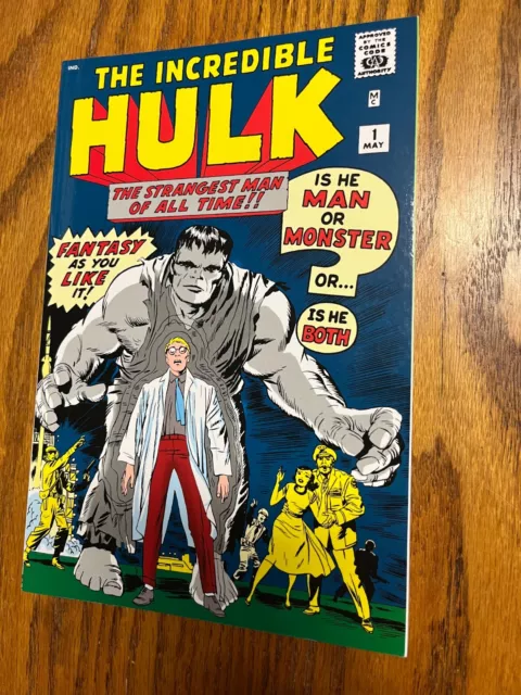 Mighty Marvel Masterworks The Incredible Hulk Vol 1 Color Reprints 1-6 160 pp
