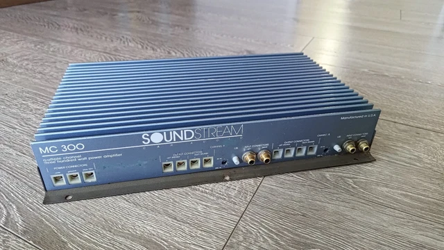 SOUNDSTREAM TECHNOLOGIES MC300 old school car audio amplifier