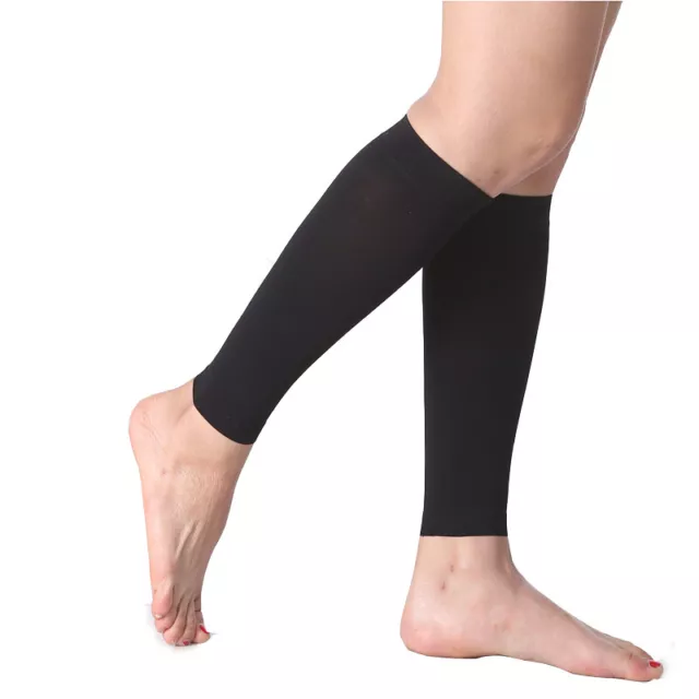 Men Women Calf Sleeve Compression Socks 23-32 mmHg Support Varicose Stockings