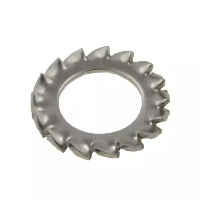 Pack of 50 Stainless A4 316 External Serrated Tooth Lock Washer M6 Metric Star