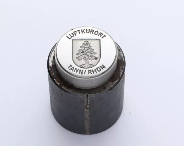 Historischer Prägestempel Luftkurort Tann/Rhön Wappen Münze Unikat Medaille Nr.