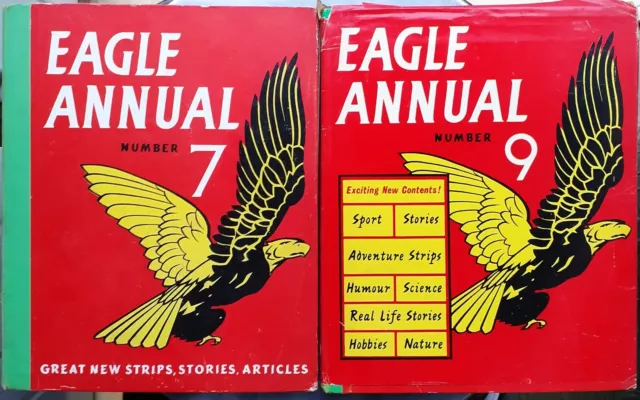 EAGLE ANNUAL Number 7 / Number 9 Vintage Hardback