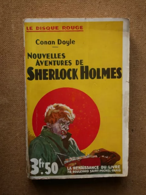 LE DISQUE ROUGE CONAN DOYLE Nouvelles Aventure de Sherlock Holmes