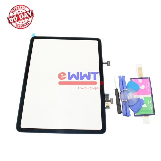 FREE SHIP for iPad-Air 4 2020 A2316 Black Touch Screen Digitizer + Tool XKLU915
