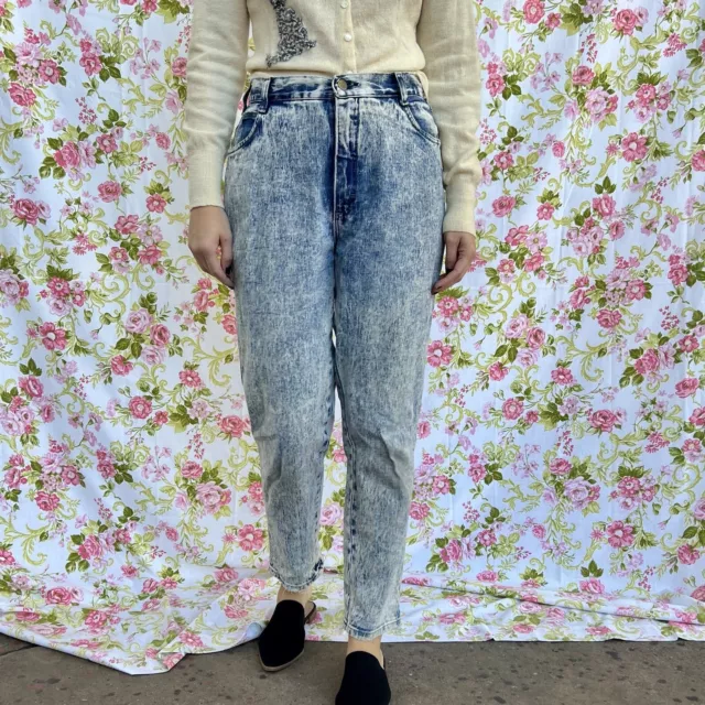 Vintage 80s Acid Wash Jeans