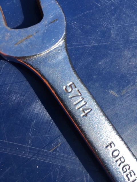 kraeuter 57114 open end mmetric wrench vintage 15 14 mm vgc