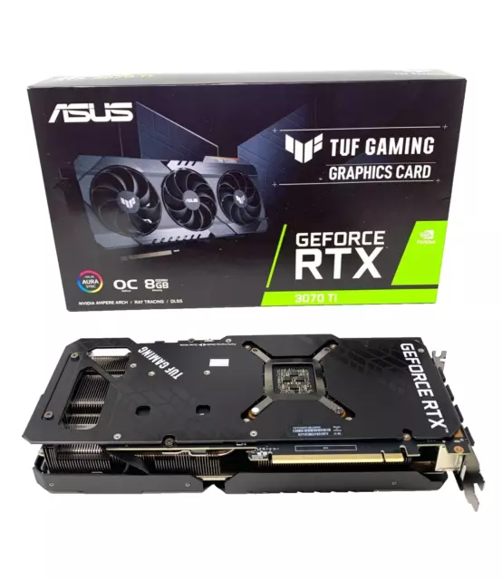 ASUS TUF GeForce RTX 3070 Ti OC Edition 8GB Gaming Graphics Card - 0AKM