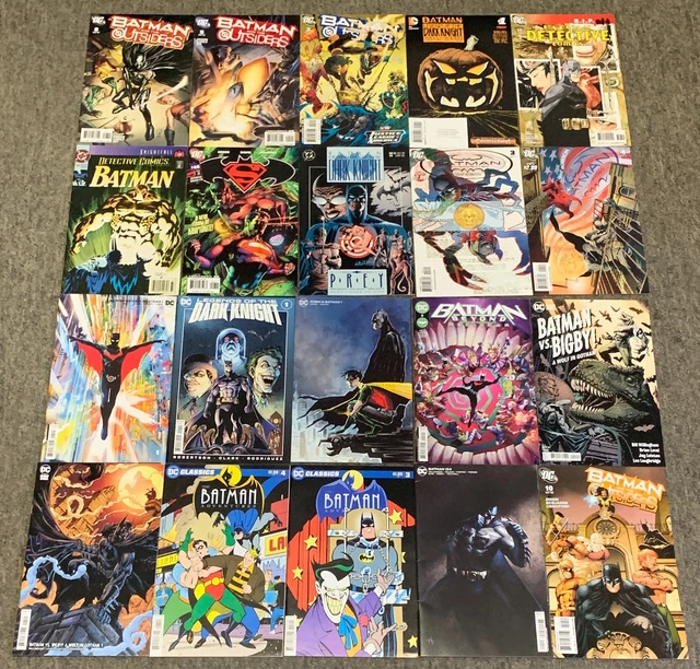 lot of 20 BATMAN COMICS~Outsiders,Detective,Legends Of The Dark Knight, more