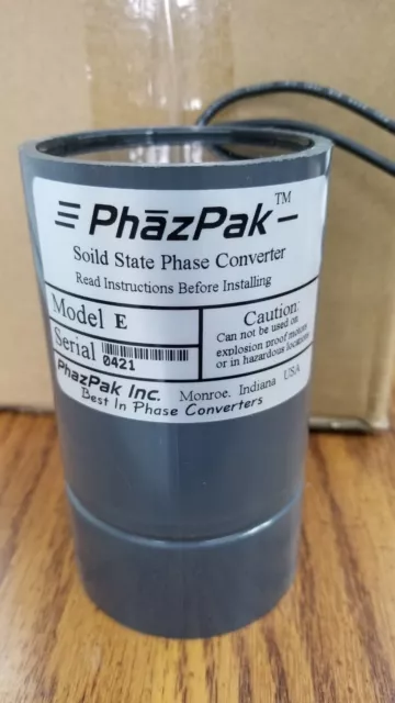 Phaz pak Solid State Phase Converter Model E