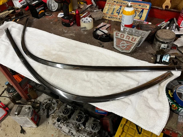 1959 Chevy Impala lower windshield stainless molding trim  original 1960 ?
