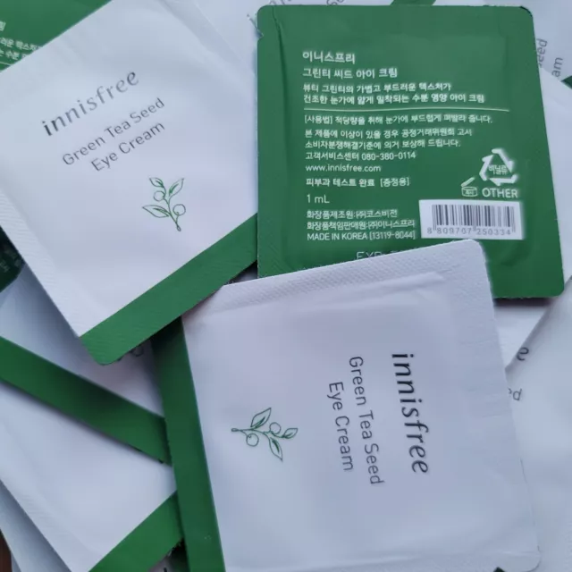 Innisfree Green Tea Seed Eye Cream k cosmetics sample size