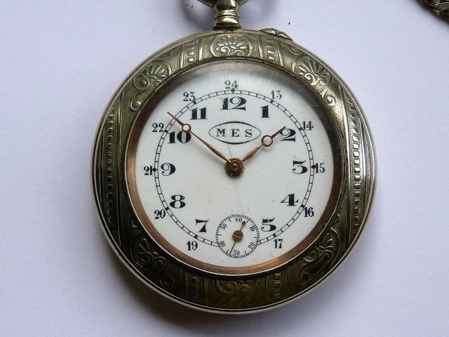 Catena Per Orologio Da Tasca Retrò - Design Elegante In Bronzo Con Pendente Decorativo - Foto 10