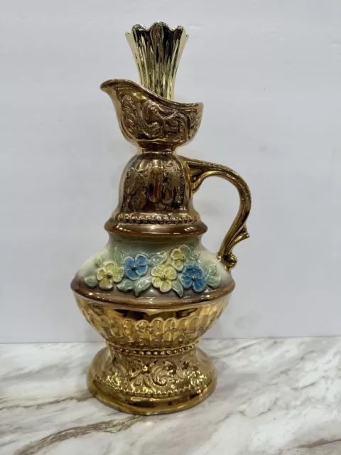 Vintage MCM James 'Jim' Beam Empty Liquor Bottle Decanter by Regal China 1976