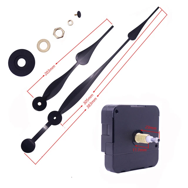 DIY WALL QUARTZ Clock Movement Mechanism Replacement Tool Parts Hands
