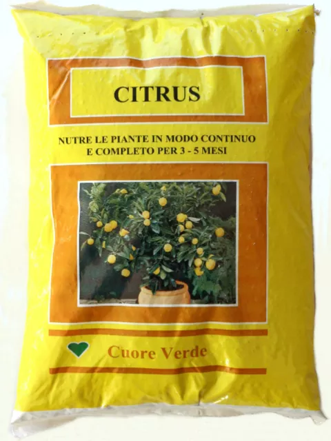 Citrus Kg.5 Concime Per Limoni Con Sequestrene Ideale Per Agrumi Limoni Aranci