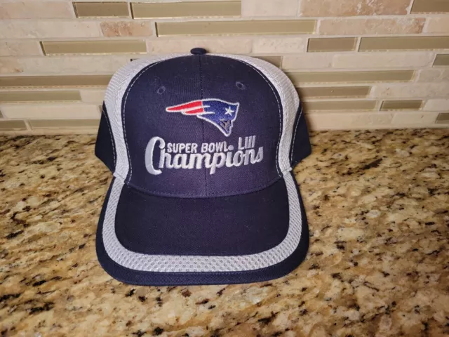 New England Patriots Hat 2019 Super Bowl LIII Champions Cap Adjustable NFL