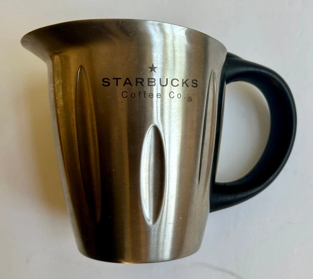 STARBUCKS COFFEE CO Milk Frothing 16 oz Stainless Steel Creamer Pitcher