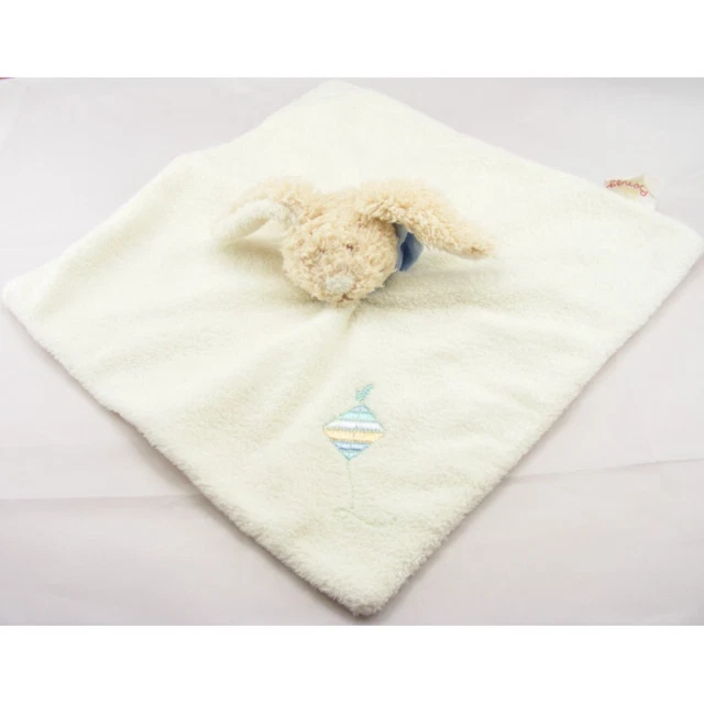 Doudou plat lapin blanc cerf volant BENGY - 4304