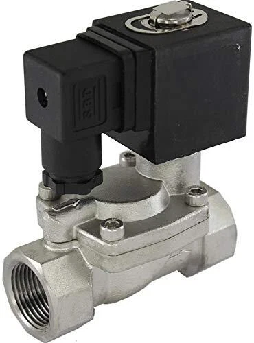 DFD20JKV:110v Dfd 3/4" NPT Normally Open Stainless Steel 110V AC Solenoid Val...