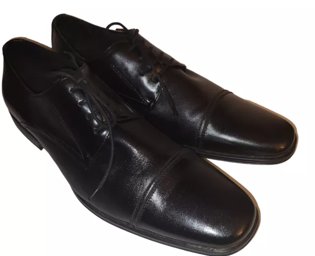 STACY ADAMS MONTGOMERY Oxfords Dress Shoes Men's 13 M Black Lace Up ...