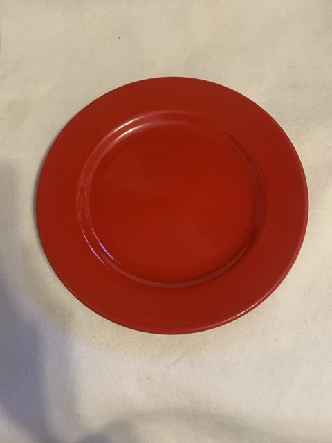 WAECHTERSBACH RED CERAMIC Dinner Plate 11” Germany in Excellent