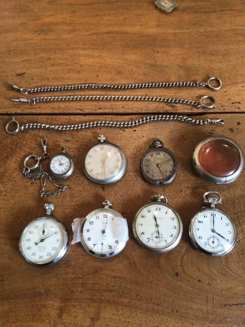 Montre à Gousset Ancienne Glory Of Steam - Modèle Vintage Unisexe, Occasion En Bon état