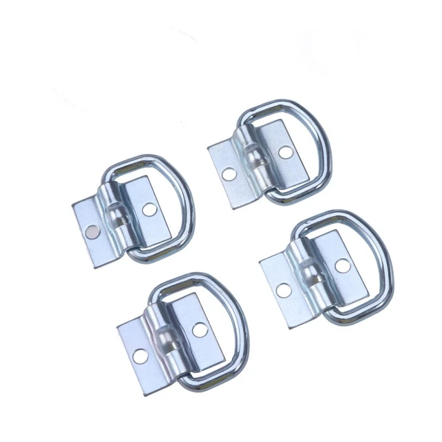 8 pcs Tie Down D Ring Load Anchor Remorque Anchor Forged Lashing Ring avec une