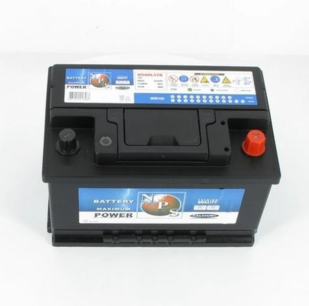 Batteria 60Ah Per Renault Scenic III 1.5 DCi Diesel 2008+ - Dimensioni 242x175x190 Mm, 540A