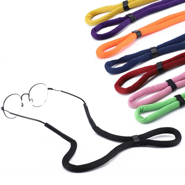 Set Di 4 Cordini Galleggianti Per Occhiali Sportivi - Regolabili A 65 Cm, In Poliestere E Silicone