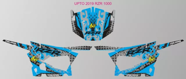 Polaris RZR XP 1000 2013-2018 Graphics, Sticker, Decal kit