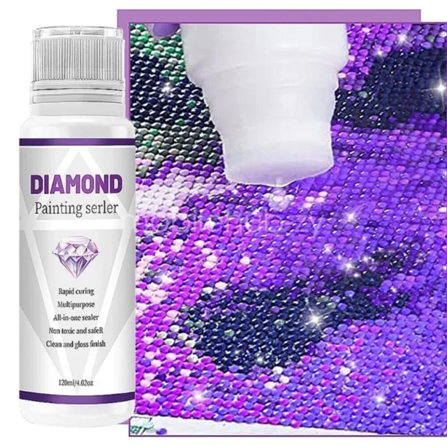 240ML Diamond Painting Glue Sealer Diamond Art Permanent Hold