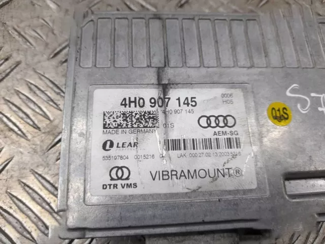 AUDI A7 4G9 4H0907145 Unité de Contrôle de Suspension Active 4.00 15365148