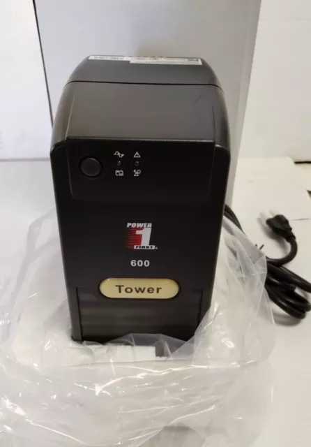 UPS SYSTEM,600VA,6 OUTLETPOWER FIRSTItem # GGE26WC24 Mfr. Model # 26WC24