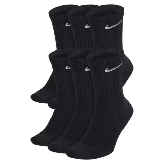 Nike Men's Socks Dri-Fit Everyday Cushioned Training Athletic Fitness Socks