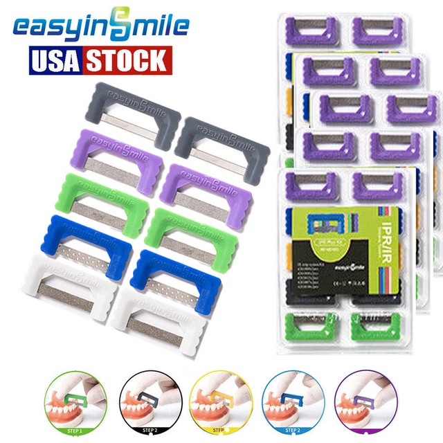 5Pks Dental IR Strip Ortho Interproximal Reduction Strip Polish Strips Autoclave