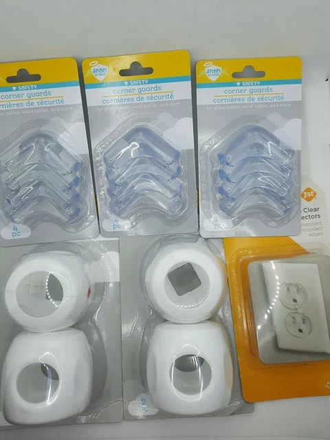 Child Safety Lot Door Knob Covers, Outlet Covers, Corner Covers